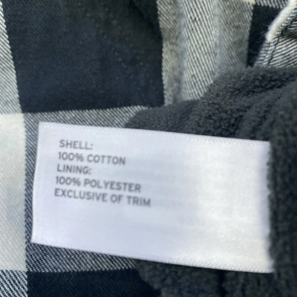 Duluth Trading Fleece Lined Flannel Shacket Womens XXL Jacket FlapJack Plaid - Picture 10 of 13